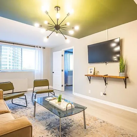 Villa Atl Downtown 2Br King Bed Free Parking Lm1908 à Atlanta Extérieur photo